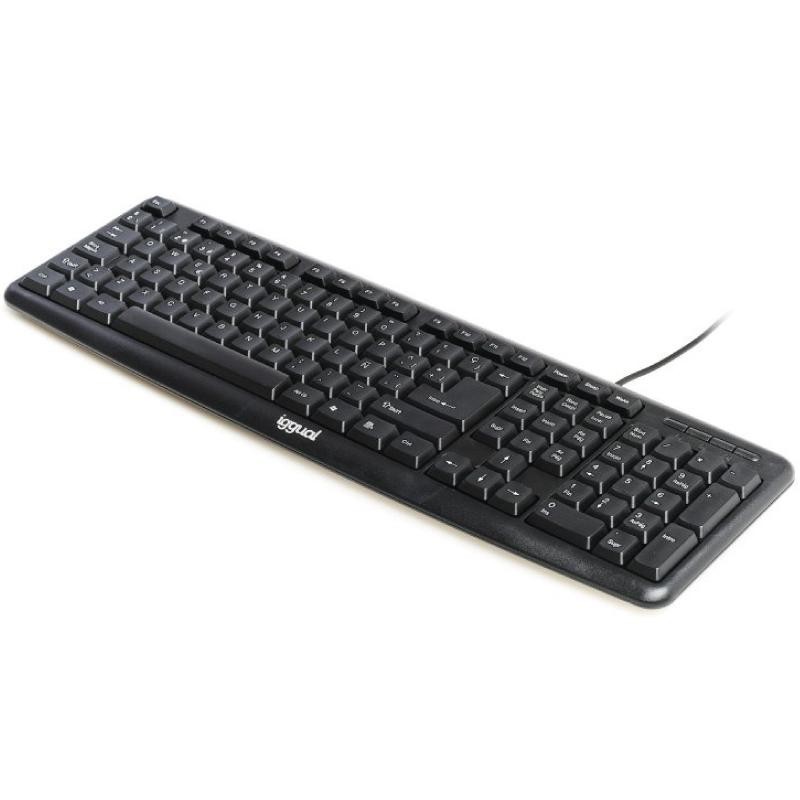 iggual Teclado USB estándar CK-BASIC-105T negro