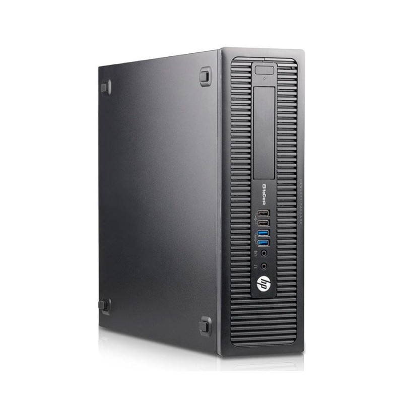 HP EliteDesk 800 G1 SFF + Monitor | i5-4570 16GB 240GB SSD W10