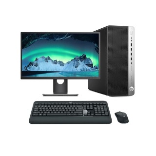 HP EliteDesk 800 G4 MT Core i5 8500 | LCD | 16 GB | 256 NVMe | WIFI | TEC. Y RATÓN INALAMBRICO | DP