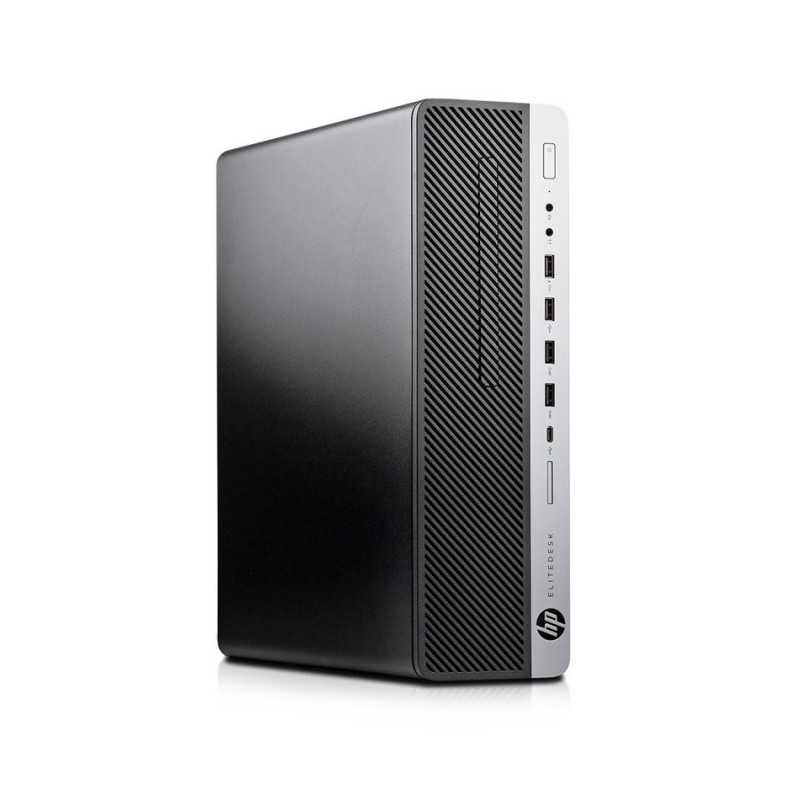 HP EliteDesk 800 G4 SFF Core i5 8500 3.0 GHz | LCD 24" | 16 GB | 256 NVME | TEC. Y RATÓN INALÁMBRICO| DP