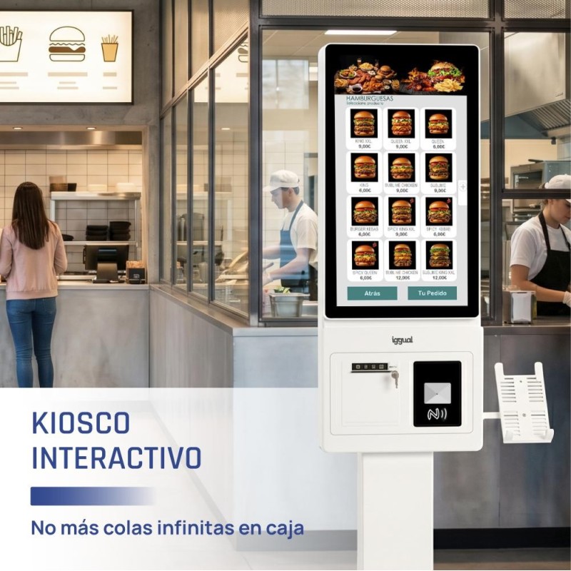 iggual Kiosco interactivo FHD ORCHID 27" Android