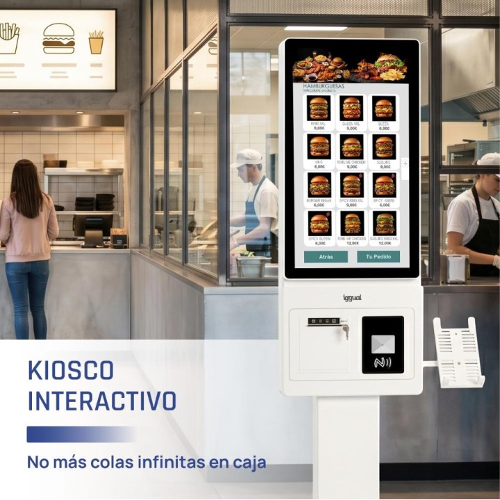 iggual Kiosco interactivo FHD ORCHID 27" Android
