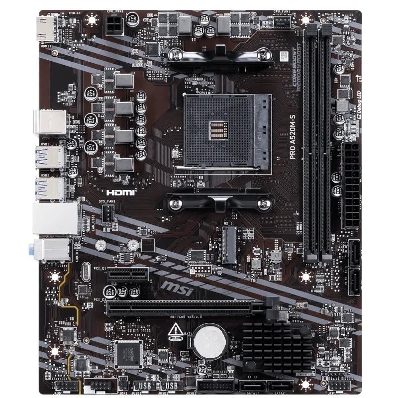 MSI Placa Base PRO A520M-S mATX AM4