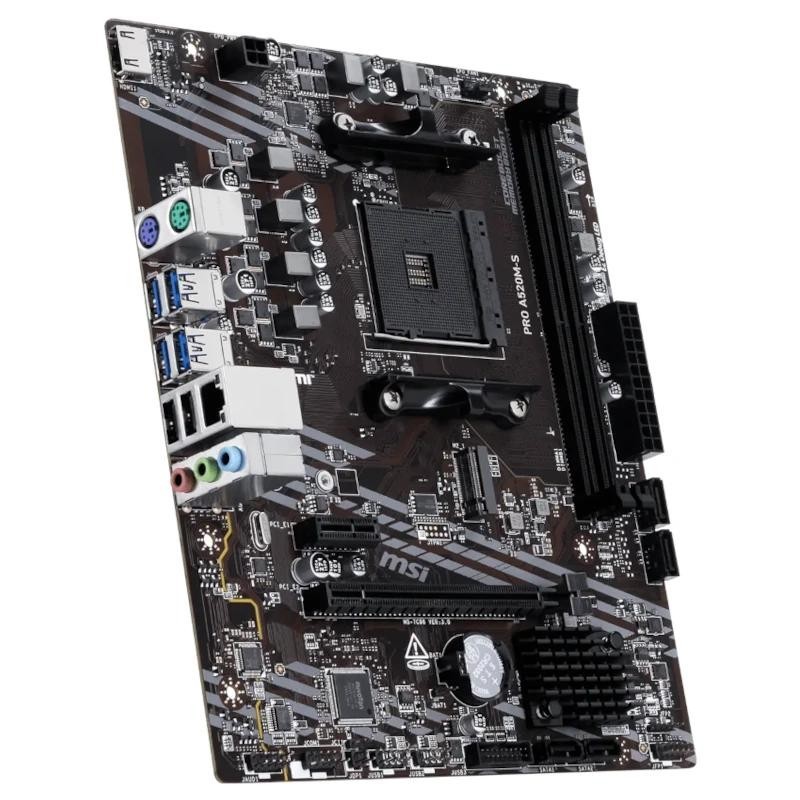 MSI Placa Base PRO A520M-S mATX AM4