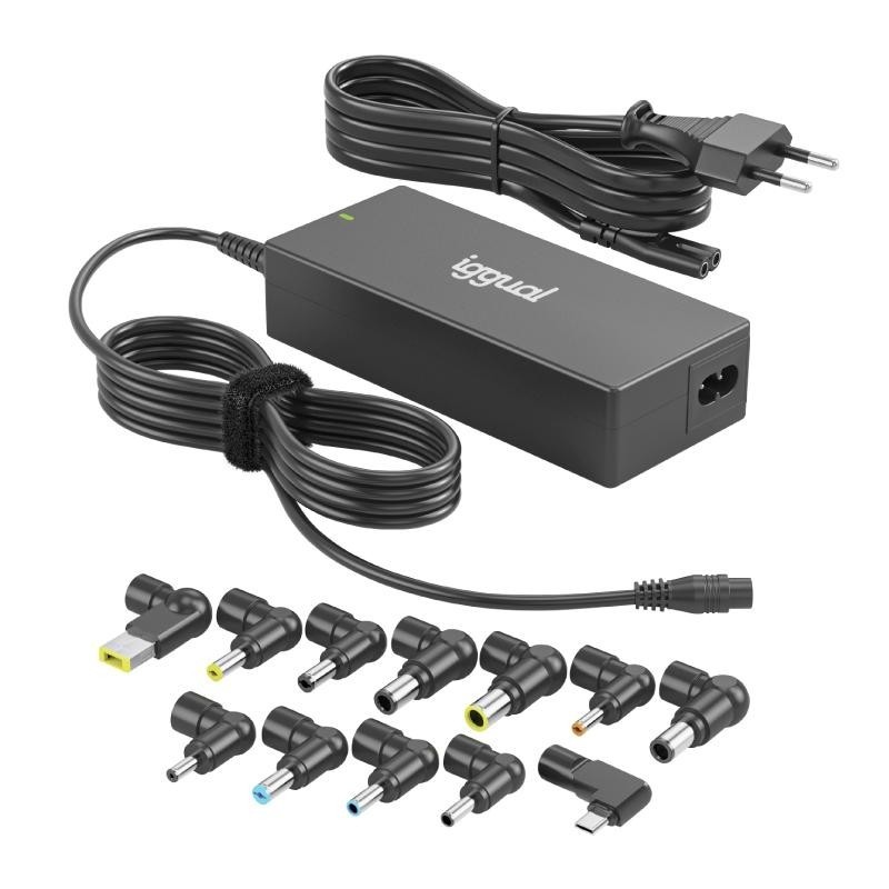 iggual Cargador Universal Automático CUA-C-12T-90W