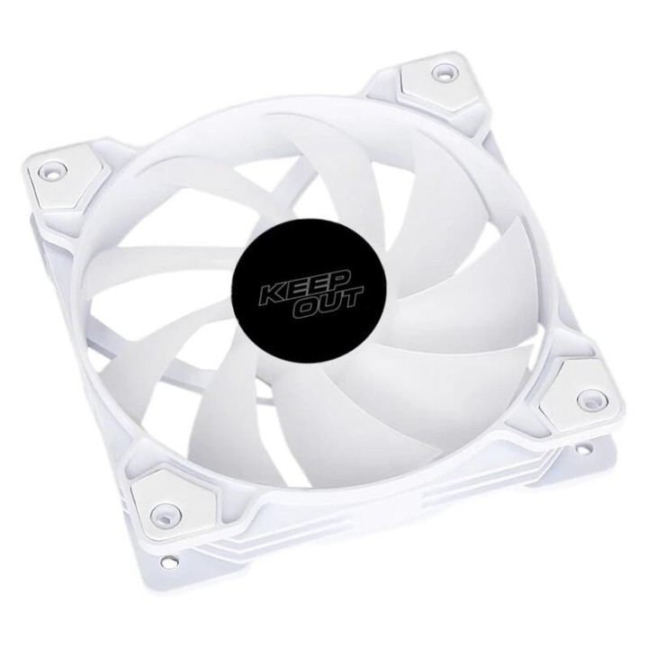 Keep Out Ventilador Caja XFC-120FW White