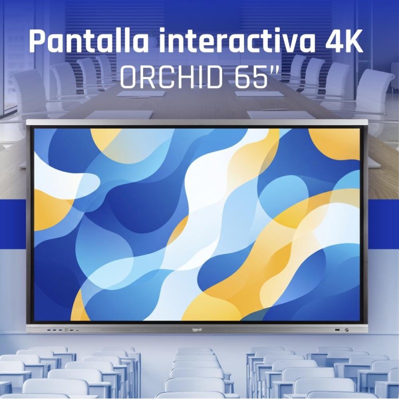 iggual Pantalla interactiva 4K ORCHID 65"