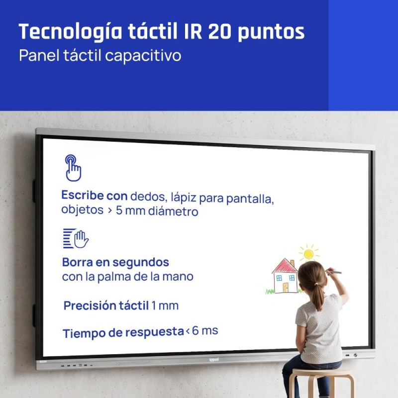iggual Pantalla interactiva 4K ORCHID 86"
