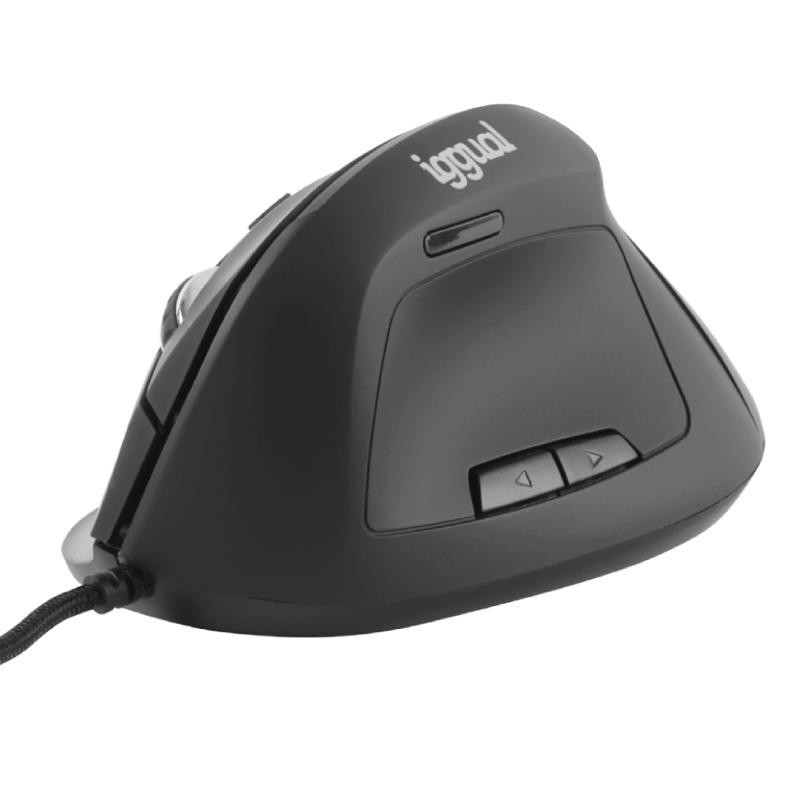 iggual Ratón ergonómico vertical USB ERGO-V