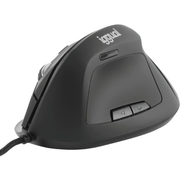 iggual Ratón ergonómico vertical USB ERGO-V