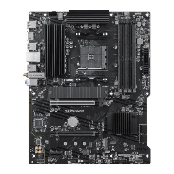 MSI Placa Base PRO B550-S WIFI6E DDR4 AM4