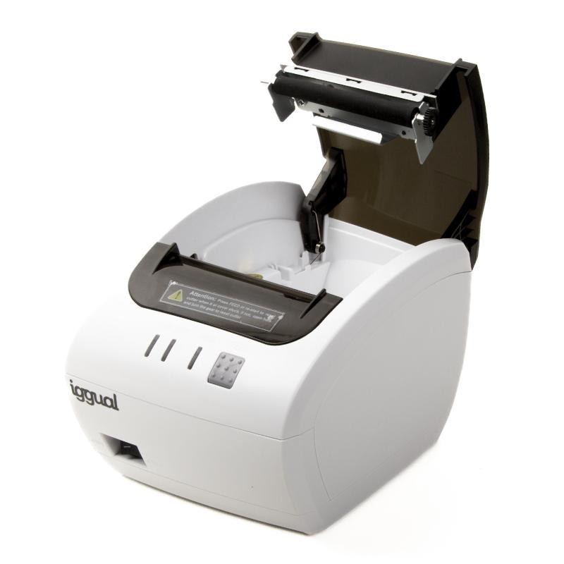iggual Impresora térmica TP EASY 80W USB+RJ11 blan