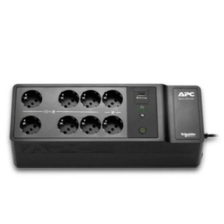 APC Back-UPS  500VA/300W 8 Schuko 1 USB A
