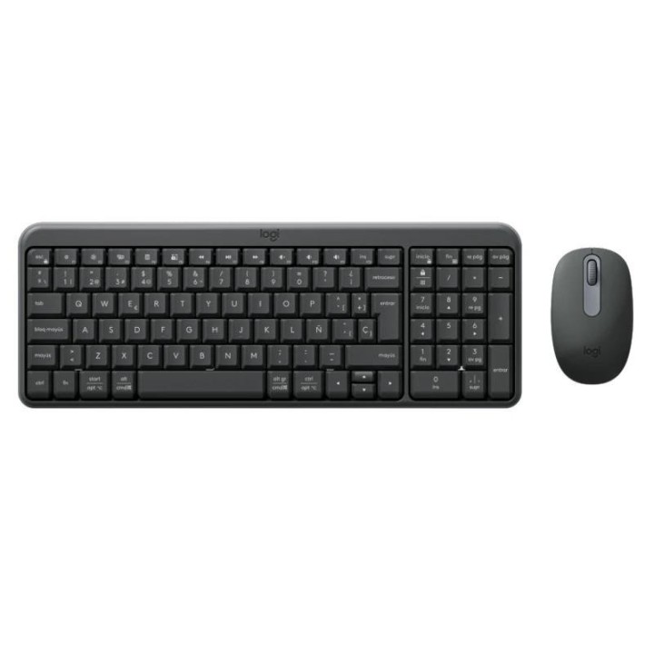 Logitech Teclado+raton MK250 bluet Negro