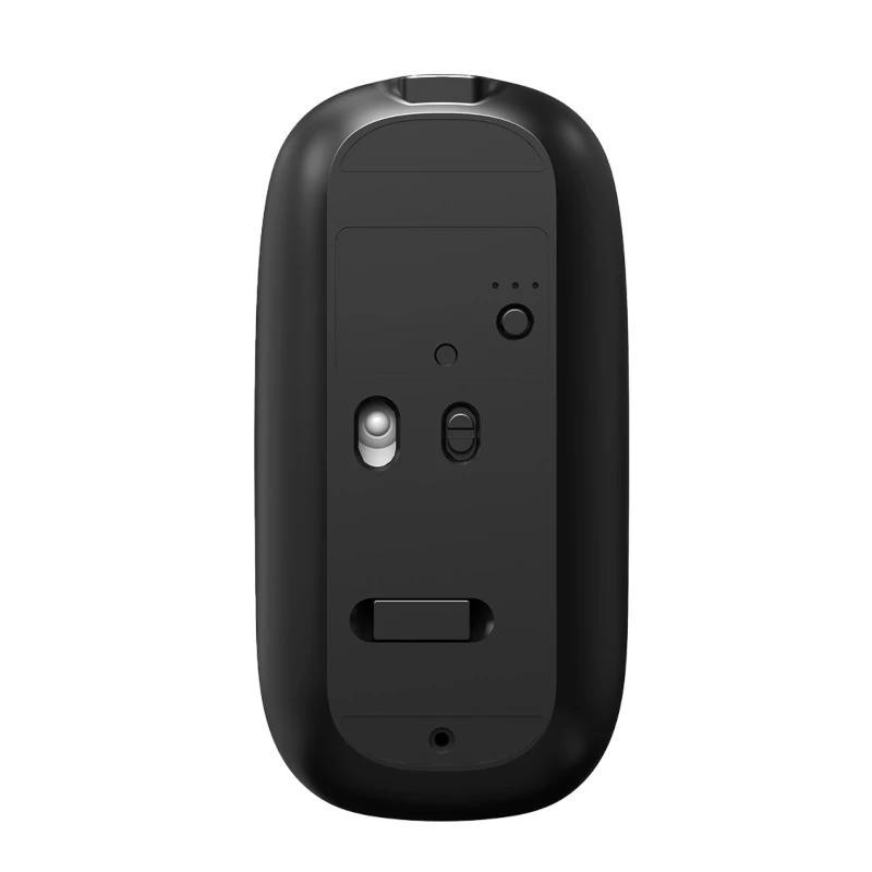 Coolbox Ratón W02-IA Inalámbrico RF+BT Negro