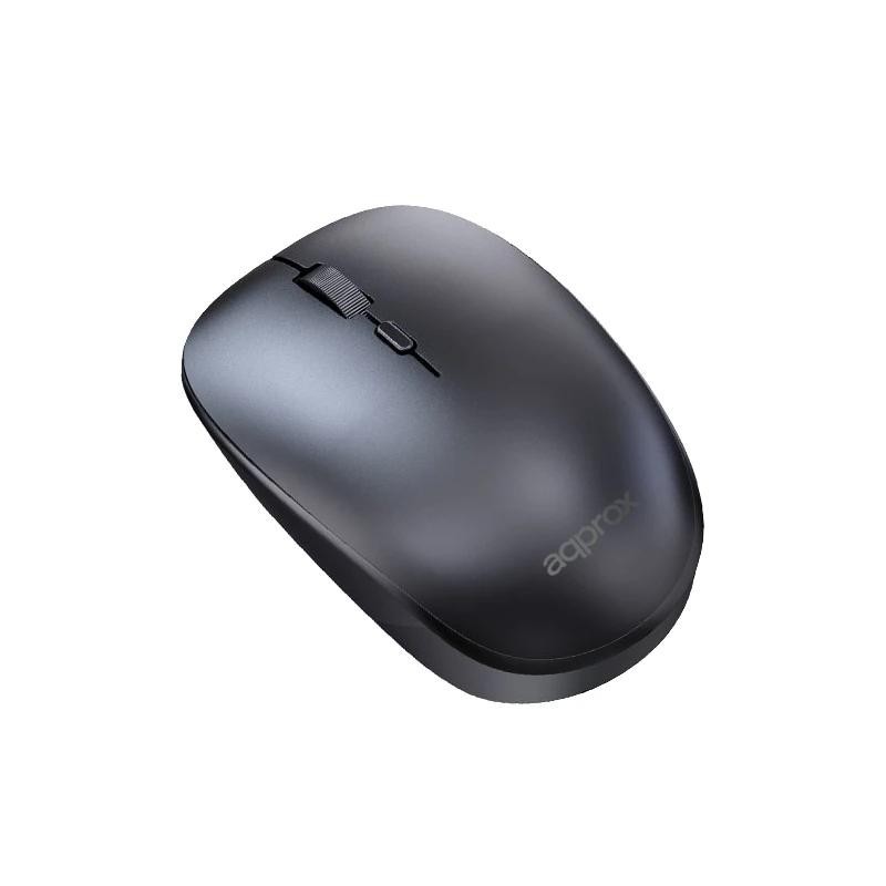 APPROX Ratón inalámbrico APPXM210 2.4GHZ Negro