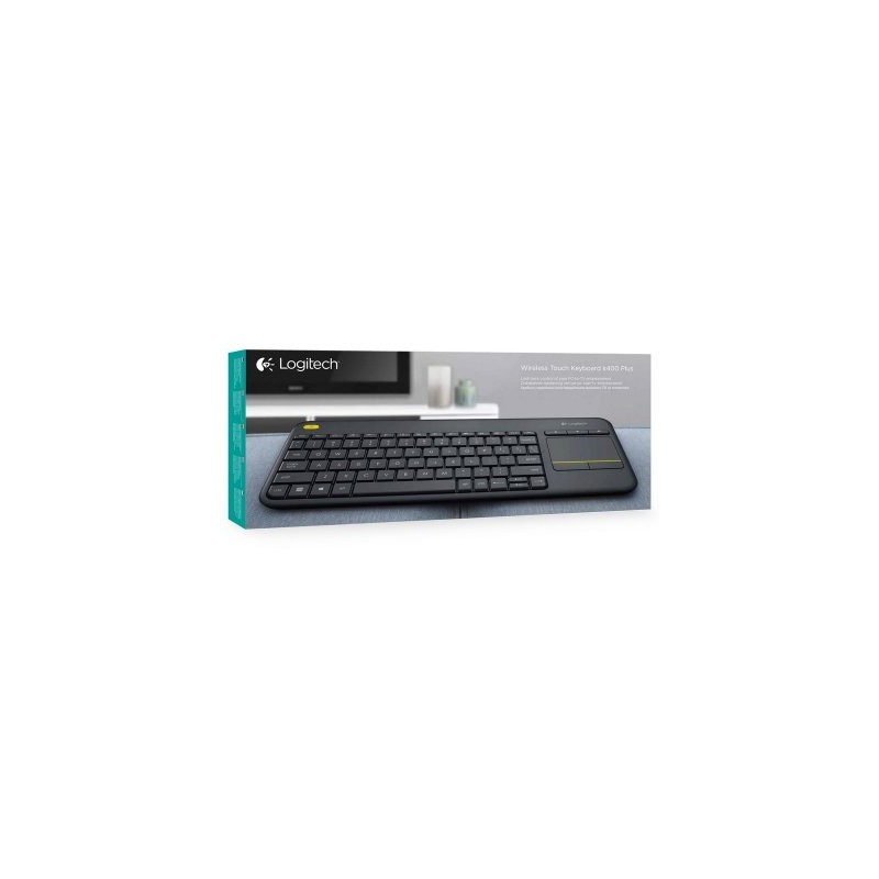 Logitech Teclado K400 920-007137 Plus Touch Negro