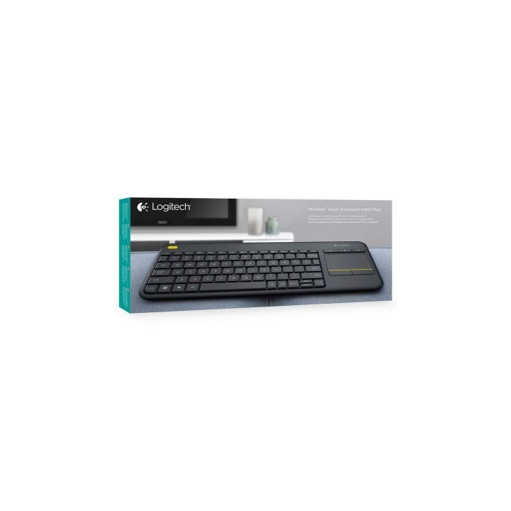 Logitech Teclado K400 920-007137 Plus Touch Negro