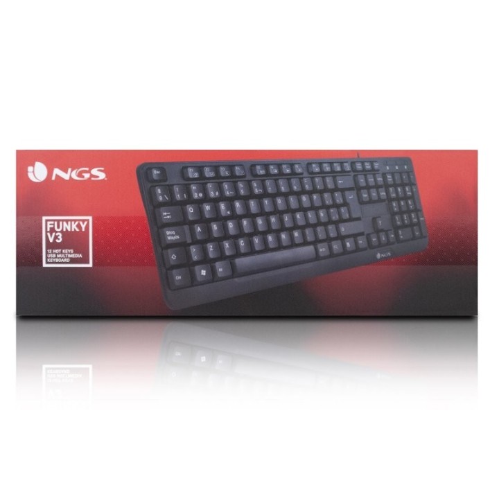 NGS Teclado Multimedia FUNKY V3