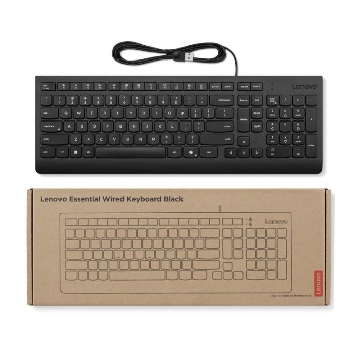 Lenovo Teclado con cable USB