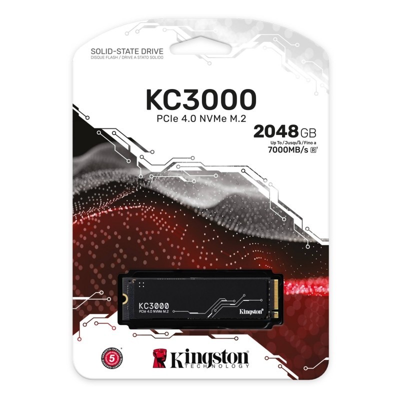 Kingston SKC3000D/2048G SSD 2048GB NVMe PCIe 4.0