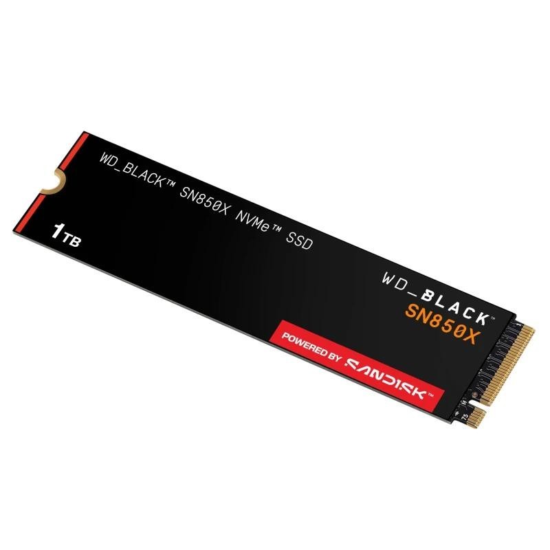 WD Black SN850X WDS100T2X0E SSD 1TB PCIe Gen4 NVMe
