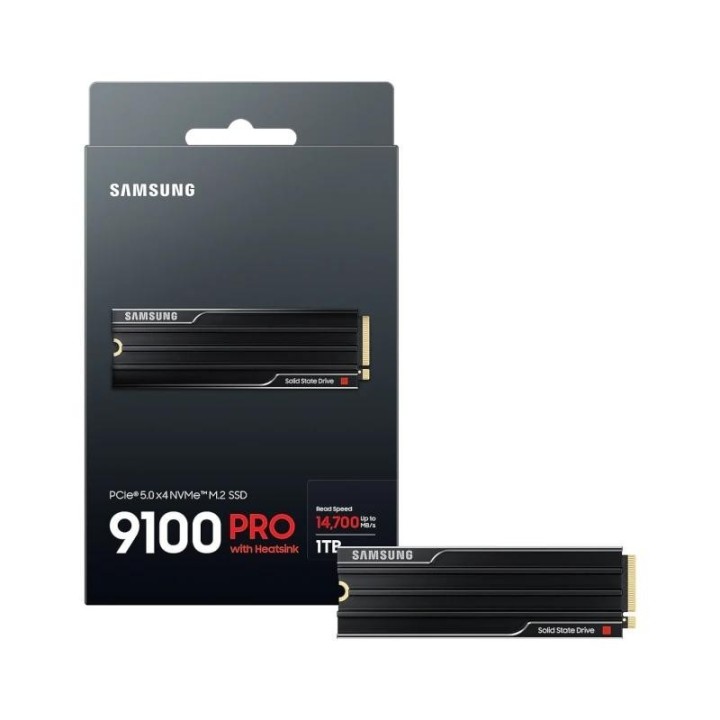 Samsung 9100 PRO HS SSD 1TB PCIe 5.0 14700 MB-s
