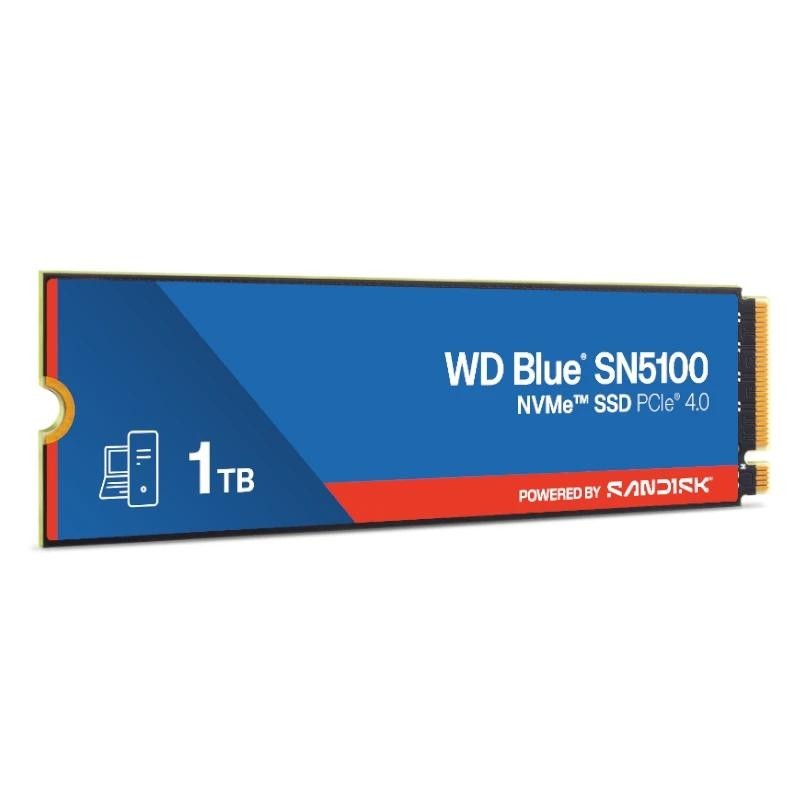 WD Blue SN5100 SSD 1TB NVMe Gen4 6700MB-s