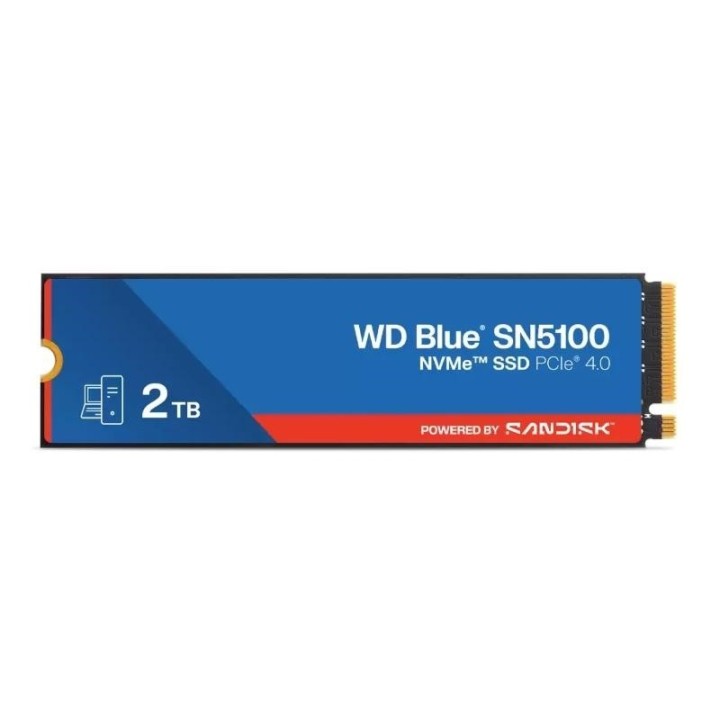 WD Blue SN5100 SSD 2TB NVMe Gen4 6700MB-s