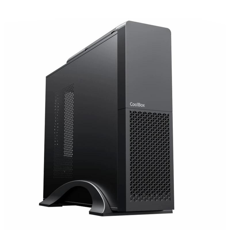 COOLBOX CAJA MATX T313 SLIM FTE.500GR-S 500W USB-C