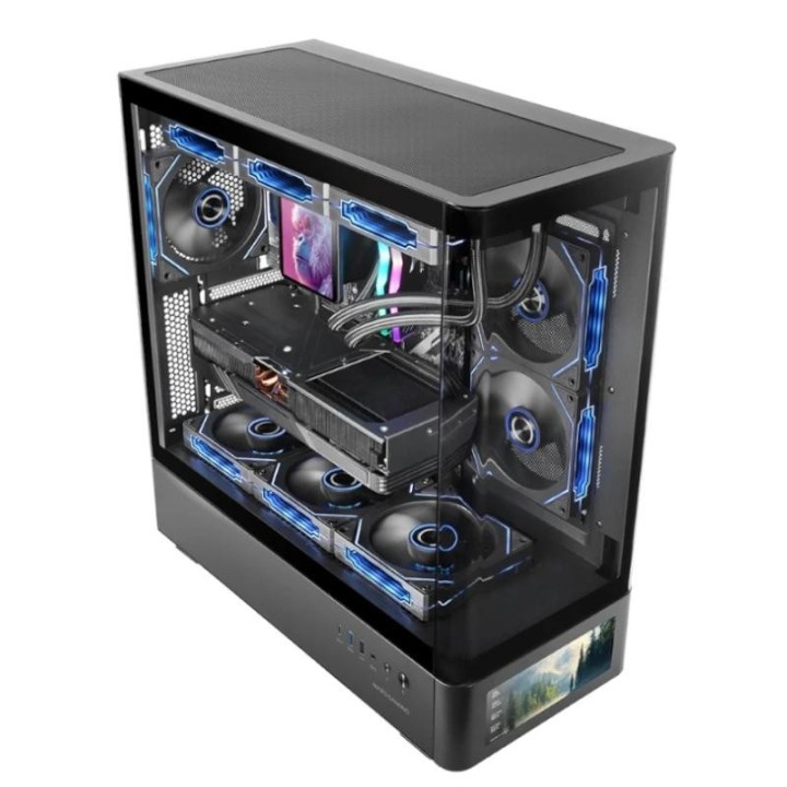 MARS GAMING Caja ATX Pantalla IPS 7,2"