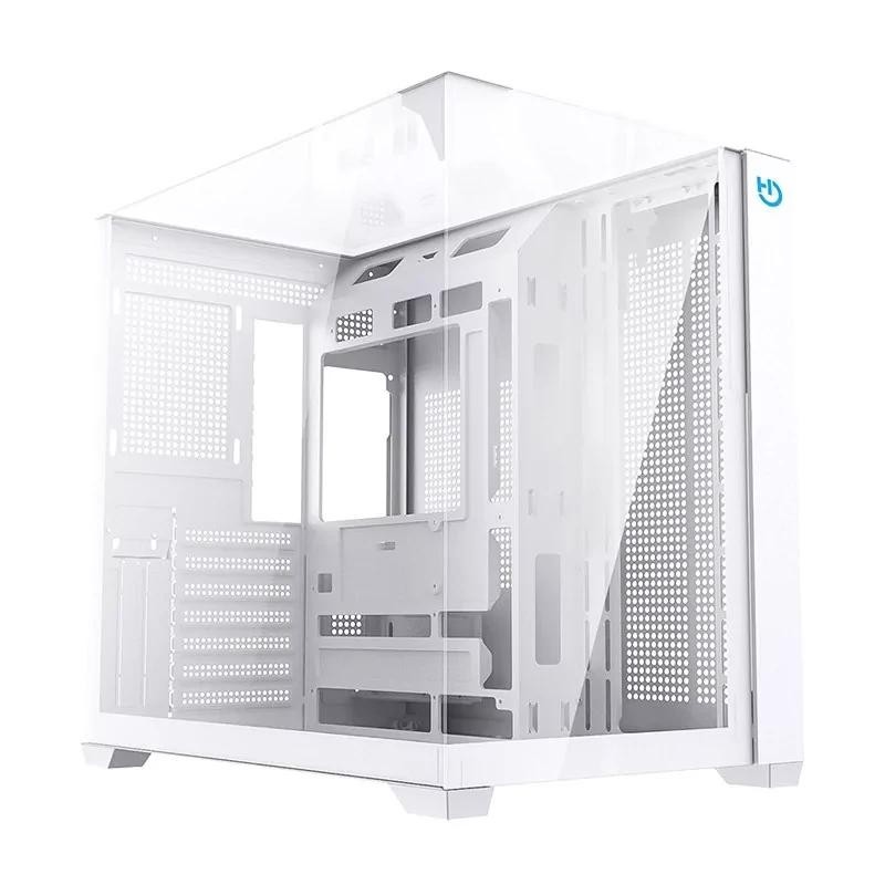 Hiditec Caja ATX Gaming Sky White USB 3.1 TYPE-C