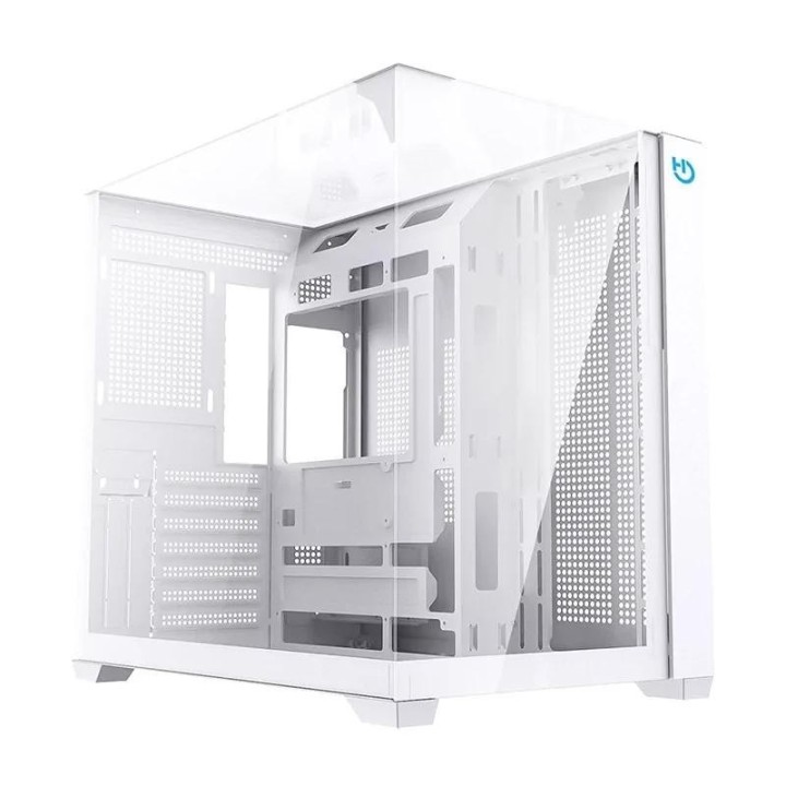 Hiditec Caja ATX Gaming Sky White USB 3.1 TYPE-C