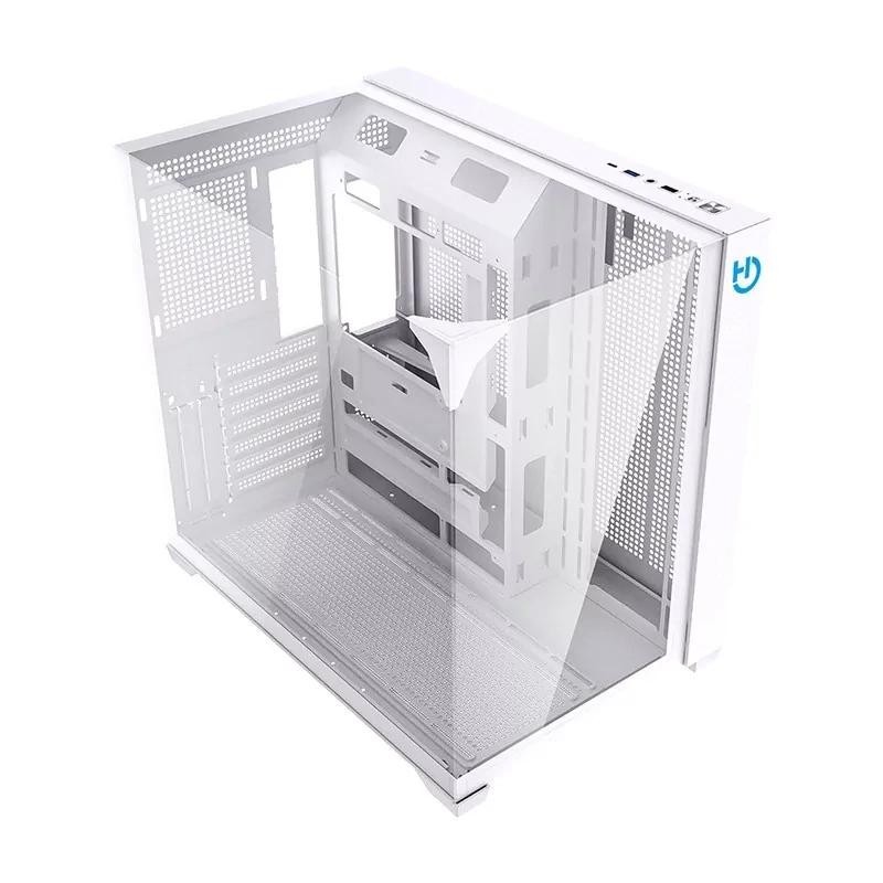 Hiditec Caja ATX Gaming Sky White USB 3.1 TYPE-C