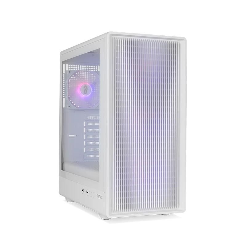 NOX Semitorre INFINITY IOTA ARGB Blanco USB 3.0