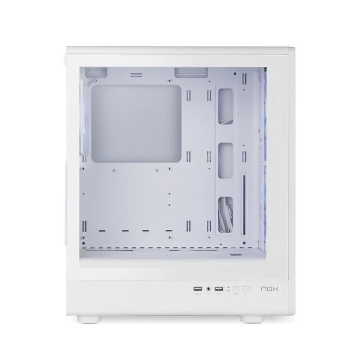 NOX Semitorre INFINITY IOTA ARGB Blanco USB 3.0