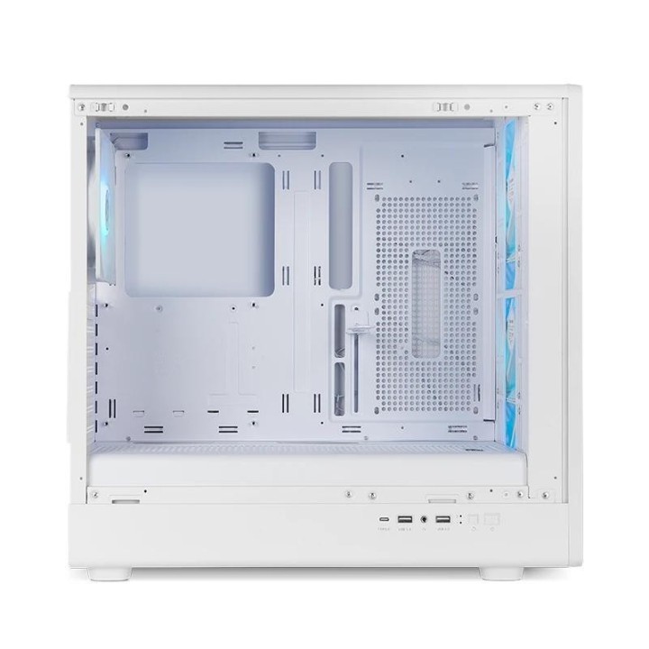 NOX Semitorre Hummer AERO Hyperflow ARGB Blanco