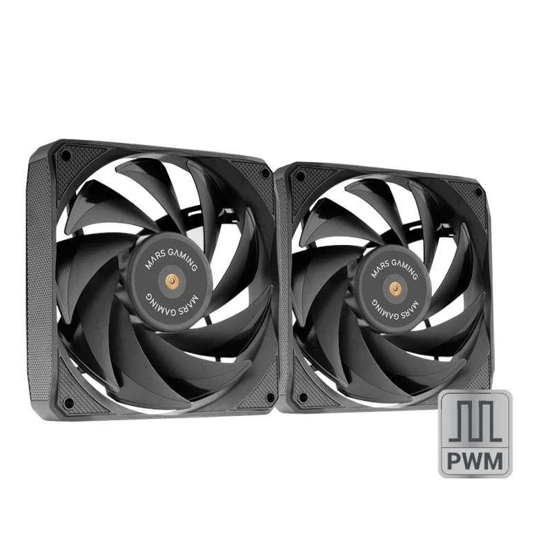 MARS GAMING KIT VENTIS 2EN1 120MM ULTRASILENCIOSO
