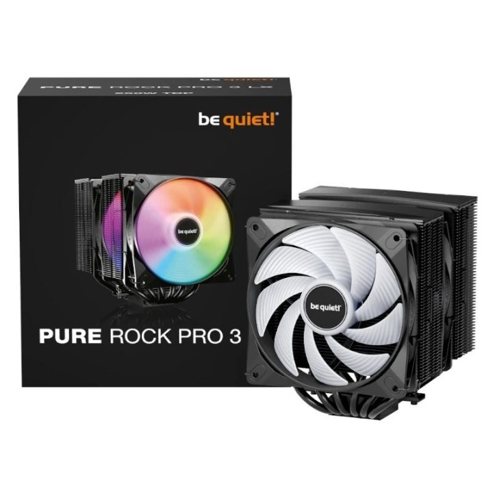 be quiet! Ventilador PURE ROCK PRO 3 LX Black