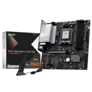 MSI Placa Base PRO B840M-P WIFI6E DDR5 mATX