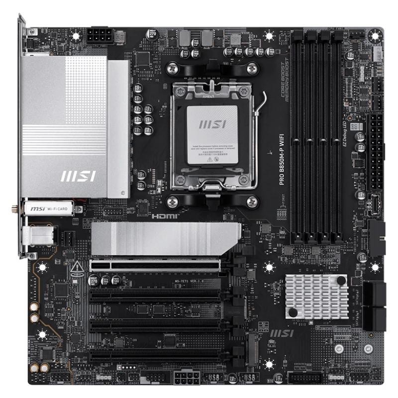 MSI Placa Base PRO B850M-P DDR5 WIFI AM5