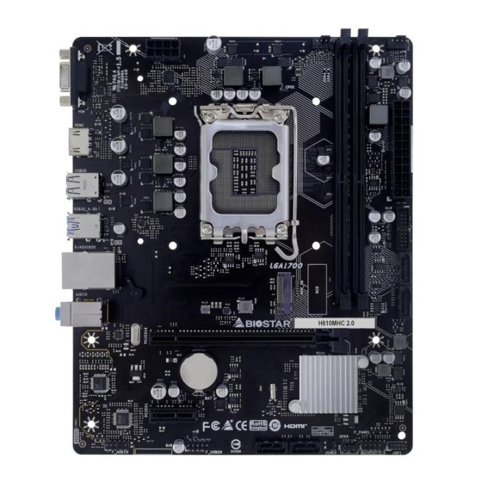 Biostar Placa Base H610MHC 2.0 DDR4 mATX LGA1700