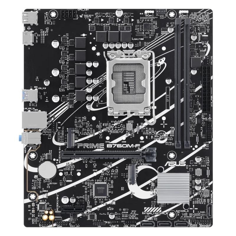 ASUS Placa Base PRIME B760M-F DDR5 mATX 1700