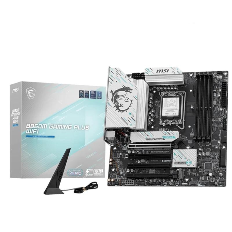 MSI Placa Base B860M GAMING PLUS WIFI mATX D5 1851