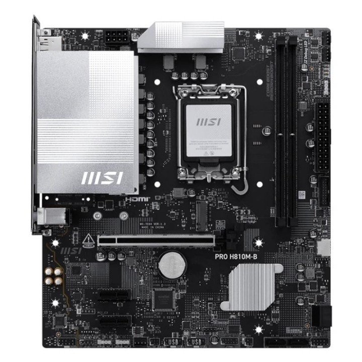MSI Placa Base PRO H810M-B DDR5 mATX LGA1851
