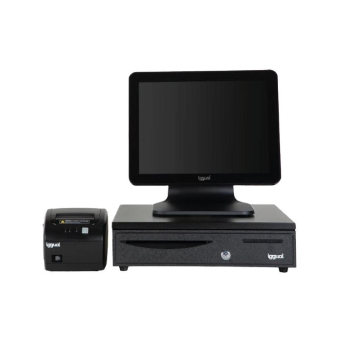 iggual Pack completo TPV 15 N100 EASY 80 IRON-50