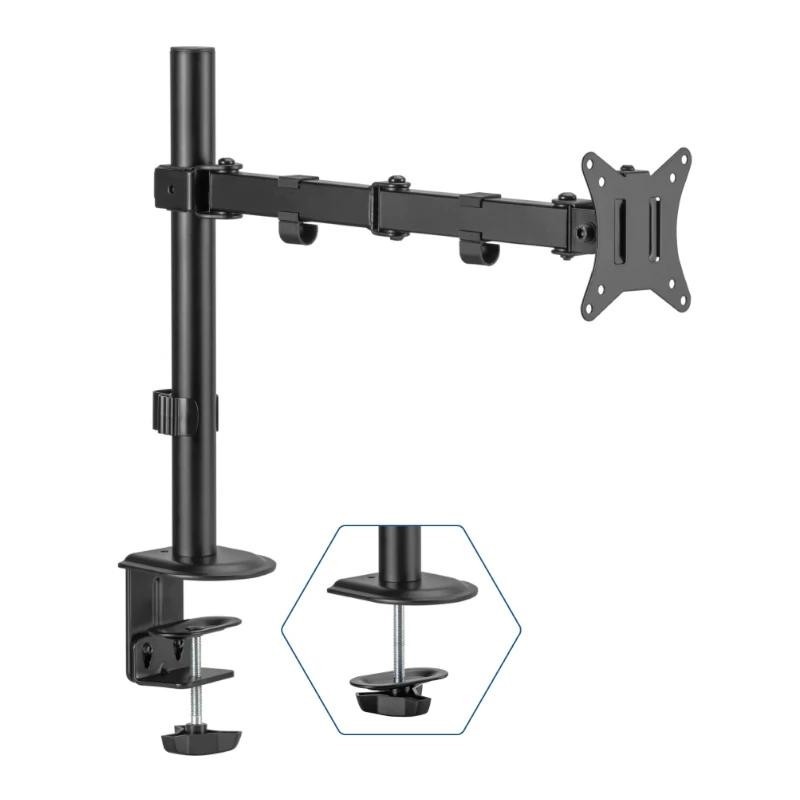 iggual SPM01 Soporte pinza mesa 1 monitor 17"-32"