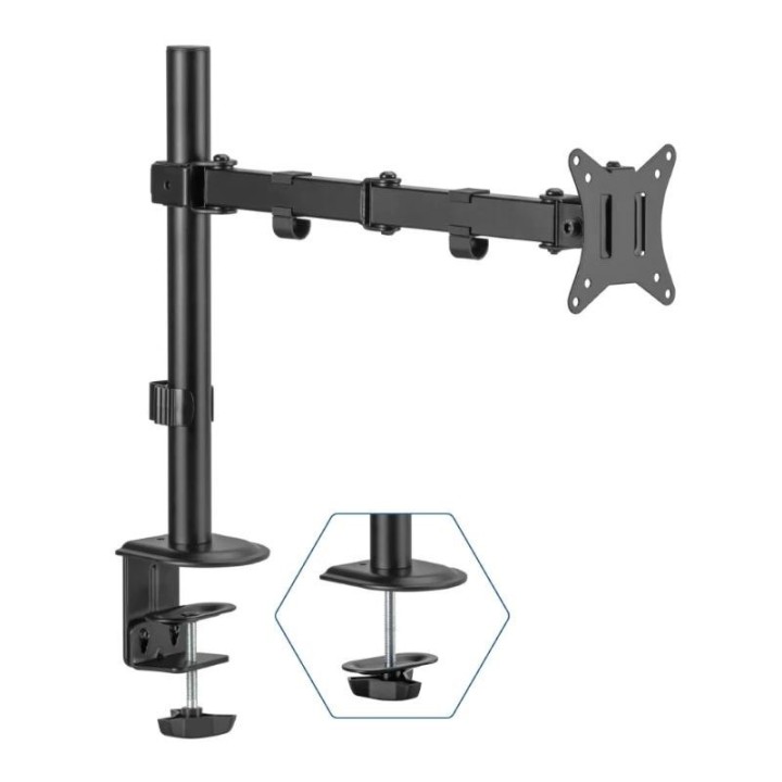 iggual SPM01 Soporte pinza mesa 1 monitor 17"-32"