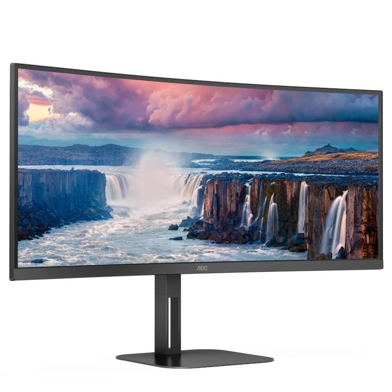AOC CU34V5C Monitor 34" 2K HDMI USBc MM AA cur