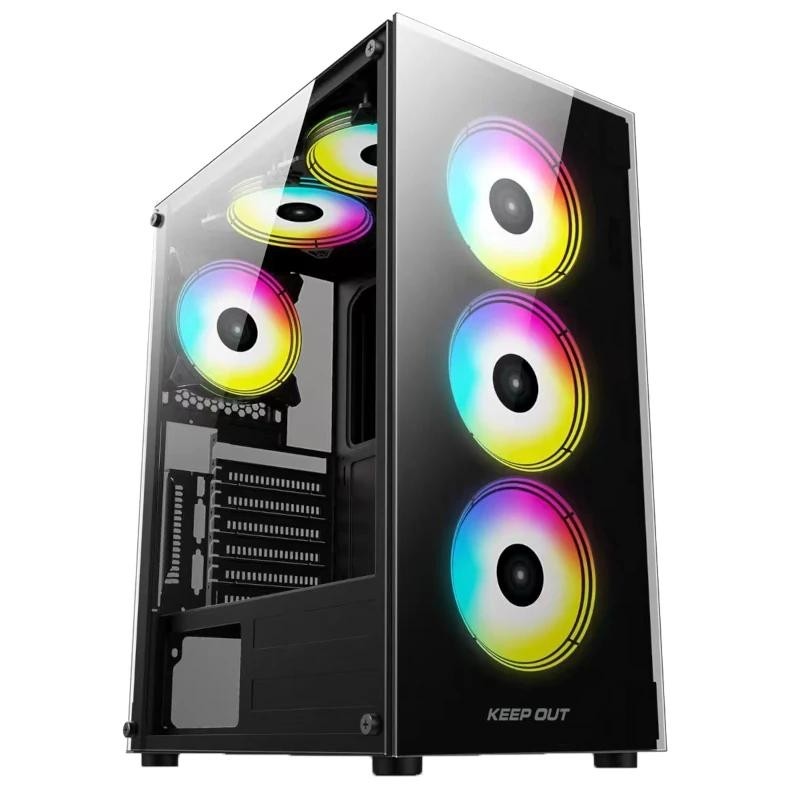 Keep Out Caja Atx XC-210 Usb 3.0 Glass Black